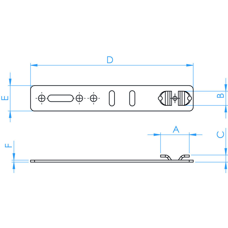 Pattes de fixation (1Pc)